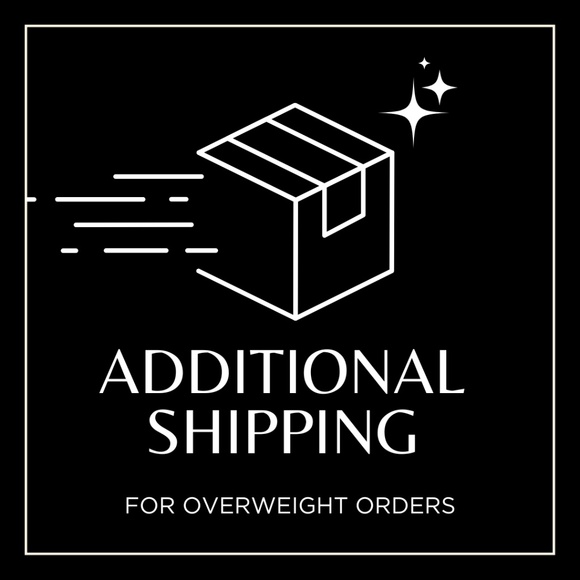 ADDITIONAL SHIPPING For Overweight (5lbs+) Bundles - Picture 1 of 1